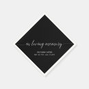 Search for memorial day napkins Celebration of life