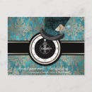 Search for alice in wonderland save date invitations Mad hatter