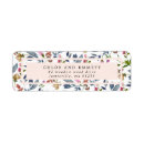 Search for floral return address labels Summer
