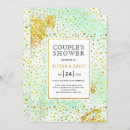 Search for mint green wedding invitations Gold