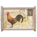 Search for rooster serving trays Vintage