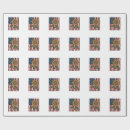Search for american flag wrapping paper Vintage
