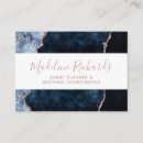Search for navy and rose gold business cards Geode