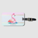 Search for pink flamingo luggage tags Stripes