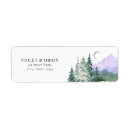 Search for mountain return address labels Elegant