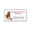 Search for labradoodle return address labels Pet