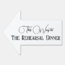 Search for this way wedding signs Black and white