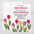 Search for tulip baby shower invitations Pattern