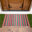 Search for candy cane doormats Red and green