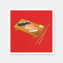 Search for sushi napkins Japan