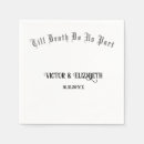 Search for till death do us party napkins Halloween