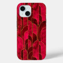 Search for art deco iphone cases Red