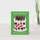 Search for poker birthday cards Dice