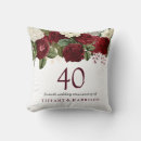 Search for anniversary pillows Burgundy