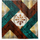 Search for burgundy and gold shower curtains Geometric