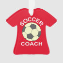 Search for soccer coach ornaments Sport