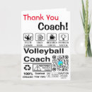 Search for volleyball thank you cards Team