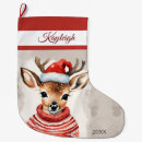 Search for deer christmas stockings Woodland