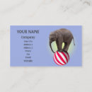 Search for circus business cards Animal