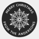 Search for elegant snowflake seals envelope seals Modern