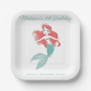 Search for mermaid paper plates Girl