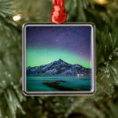Search for aurora borealis ornaments Snow