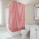 Search for red gingham shower curtains White