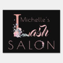 Search for eyelash business signs Pink black