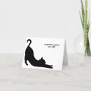 Search for black cat thank you postcards Cats