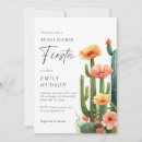 Search for cacti bridal shower invitations Mexican