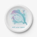 Search for dolphins paper plates Girl
