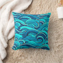 Search for turquoise pillows Water