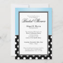Search for royal blue bridal shower invitations Black