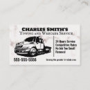 Search for towing business cards Wrecker