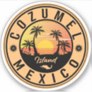 Search for cozumel mexico stickers Tropical