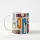 Search for mid century modern mugs Vintage