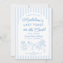 Search for blue and white bridal shower invitations Arch
