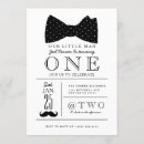 Search for mustache birthday invitations bow ties