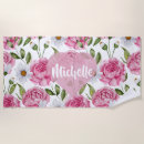 Search for flowers beach towels daisies