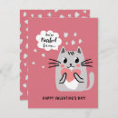 Search for cat valentines day cards Kids valentine