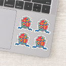 Search for letter t stickers Blue