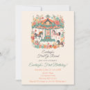 Search for carousel birthday invitations Circus