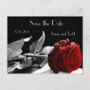 Search for red rose black and white invitations Elegant