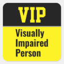 Search for disability stickers Visually impaired