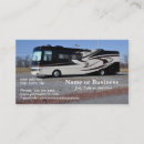 Search for recreational vehicle business cards Travel
