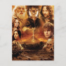 Search for fellowship of the ring postcards middle earth
