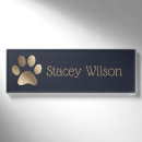 Search for paw print name tags Elegant