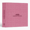 Search for light pink binders Simple