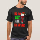 Search for christmas wine tshirts Santa