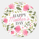 Search for mother stickers watercolor flowers
